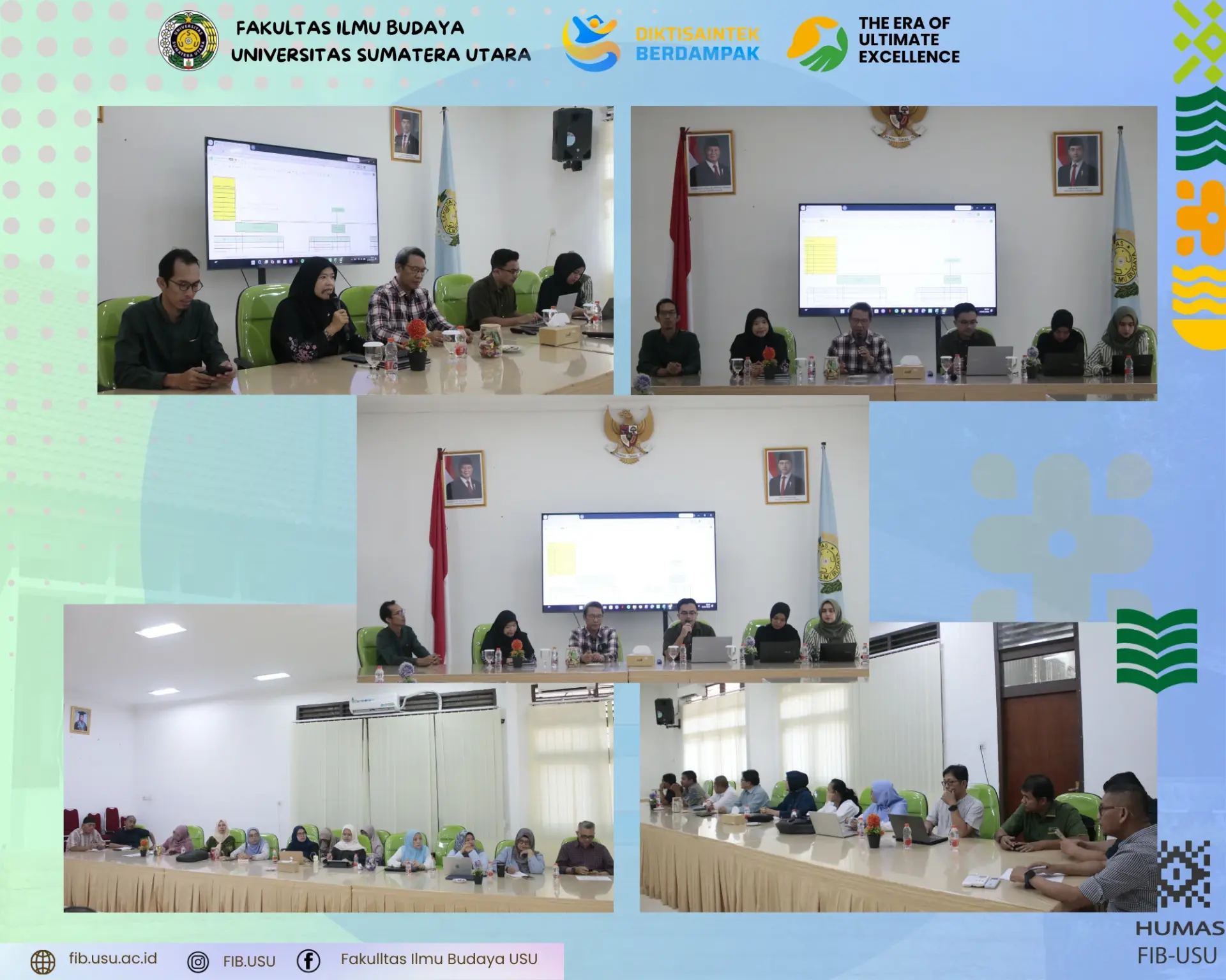 FIB USU Terima Pendampingan Penyusunan Analisis Jabatan dan Analisis Beban Kerja